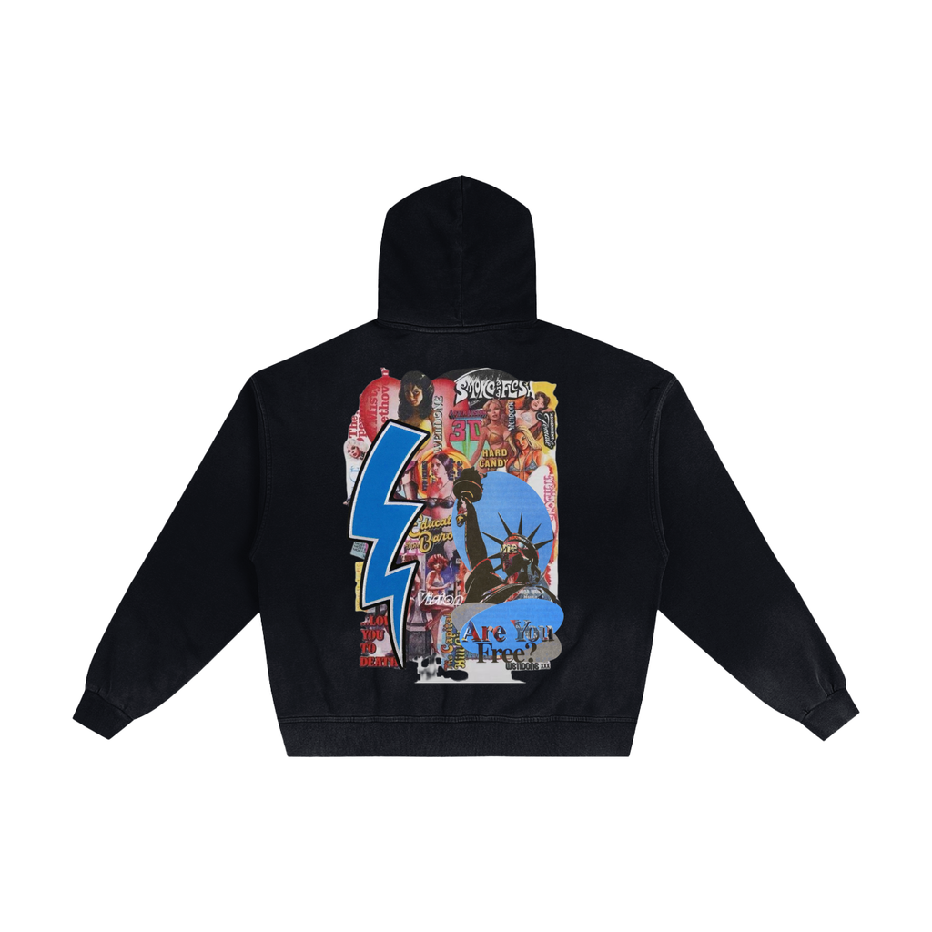 Ski Club & Dead End "Lightning Strike" Zip Up